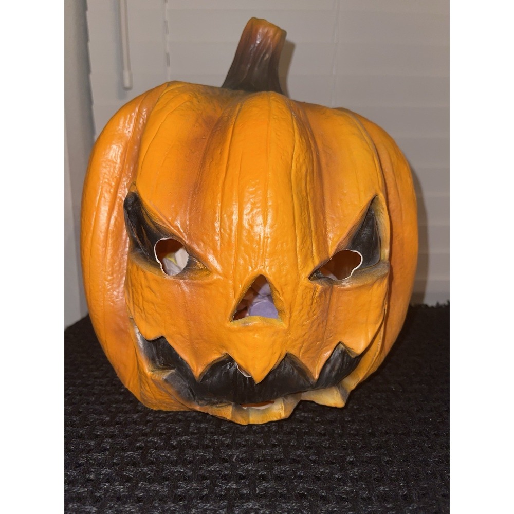 Vintage‎ Halloween Latex Scary Pumpkin Mask